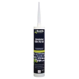 Sealants Silicones: Bostik Simson ISR70-30 Adhesive Sealant Grey - 290ML
