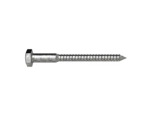 Coach Screws: Coach Screw Hex Timber - Galvanised