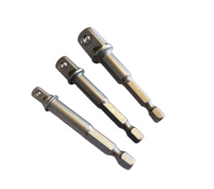 Nutsetter Socket Extension Adapter Set, Hex to Square