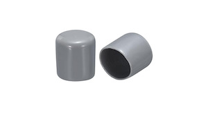Threaded Rod, M10 Cap - Plastic Grey