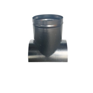 Saddle Take Off 90 Degree for 200mm Diameter Spigot on Duct - Pregalvanised Metal