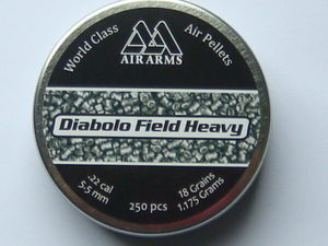 Products: Air Arms Diabolo Field Heavy .22 cal 5.52mm pellets