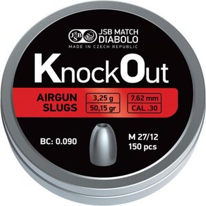 Products: JSB KnockOut Slugs .30 cal