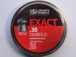 JSB Exact .30 cal (50 gr)