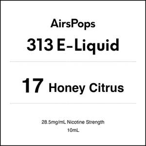 17 HONEY CITRUS - AirsPops 313 E-LIQUID 10ml