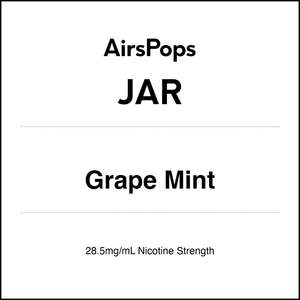 Grape Mint - JAR by AirsPops E-LIQUID 30ml