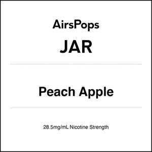 Peach Apple - JAR by AirsPops E-LIQUID 30ml