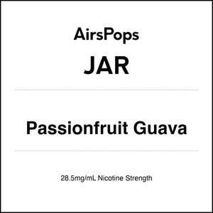 Passionfruit Guava - JAR by AirsPops E-LIQUID 30ml