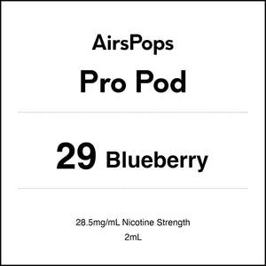 29 Blueberry - AirsPops Pro Pods 2ml