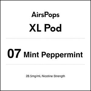 07 MINT PEPPERMINT - AirsPops XL Pod 10ml