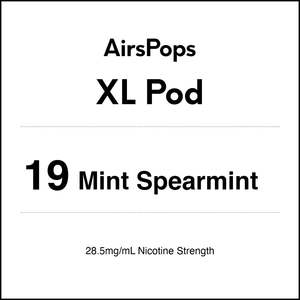 19 MINT SPEARMINT - AirsPops XL Pod 10ml