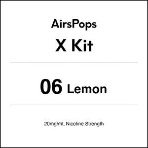 Airspops X Starter Kit: 06 Lemon - AirsPops X Kit