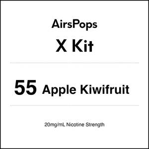 Airspops X Starter Kit: 55 Apple Kiwifruits - AirsPops X Kit