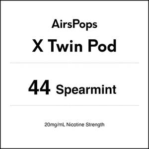 44 Spearmint - AirsPops X Pod TWIN PACK