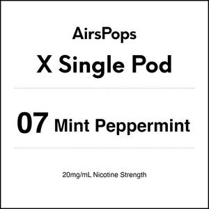 07 Mint Peppermint - AirsPops X Pod SINGLE PACK