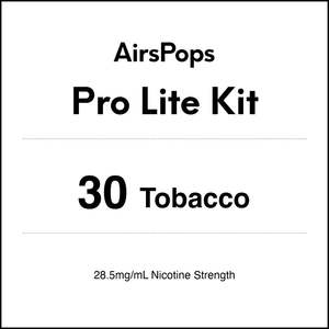 30 Tobacco - AirsPops Pro Lite Kit