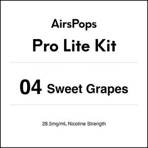 Airscream Airspops Pro Lite Kit: 04 Sweet Grapes - AirsPops Pro Lite Kit