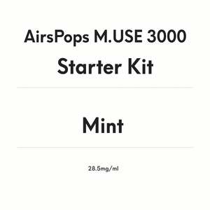 AirsPops M.USE 3000 Starter Kit - Mint