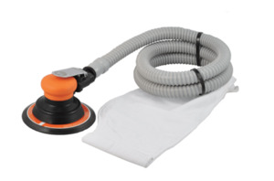 Air Sanders and Air Polishers: Kawasaki KPT-7718-6DF Industrial 6″ – 150mm Random Orbital Air Palm Sander Dust Free