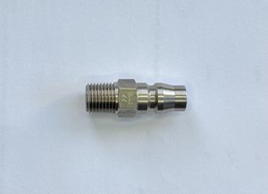 Air Couplings & Fittings: 22-DPM-SS 1/4″ BSPT Male High Flow Nipple