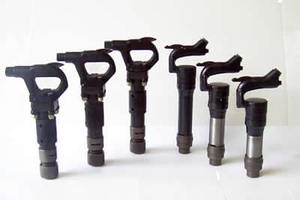 Chipping Hammers: Texas Pneumatic TX-CH3 3″ Stroke Goose Neck Chipping Hammer