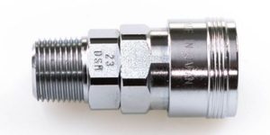 23-DSM 3/8″ BSPT Male High Flow Coupling