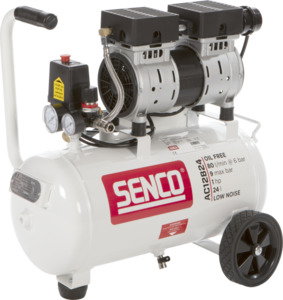 Senco AC12824 Low Noise Oil-Free Air Compressor