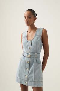 Denim: Aura Denim Mini Dress