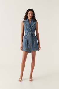 Denim: Balance Denim Mini Dress