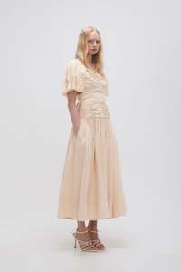 The Bridal Edit: Marianne Ruched Midi Dress