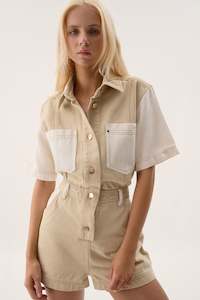 Sadie Denim Playsuit