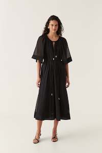 Damia Smock Midi Dress