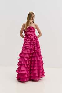 Fleur Pleated Gown