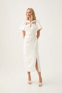 The Bridal Edit: Presence Twisted Midi Dress