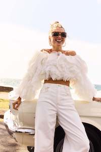 The Bridal Edit: Fantasy Lace Top