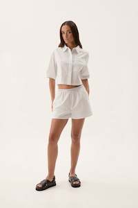 Sale Shorts: Logo Elastic Striped Short 603