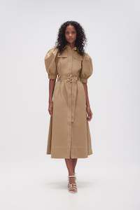 Sale: Woodland Utility Midi Dress