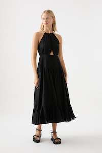 Sale: Renata Eyelash Midi Dress