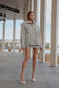 Jackets: Bloom Lace Denim Jacket