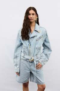 Jackets: Amara Hardware Denim Jacket