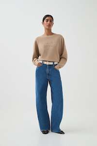 Knitwear And Jumpers: Core Knit Logo Jumper