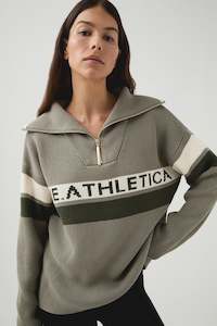 1/4 Zip Knit Jumper 431