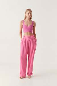 Sybil Twist Knit Bustier