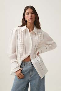 Sale Tops: Alice Daisy Lace Shirt