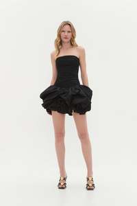 Violette Bubble Hem Mini Dress