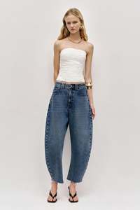Novie Horseshoe Crop Jean