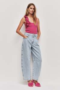 Emmy Flower Knit Tank