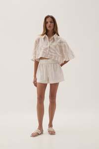 Sale Tops: Airlie Cropped Shirt