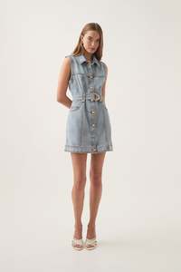Sale Dresses: Ray Denim Mini Dress