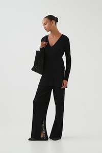 Sale Pants: Archer Logo Trim Knit Pant